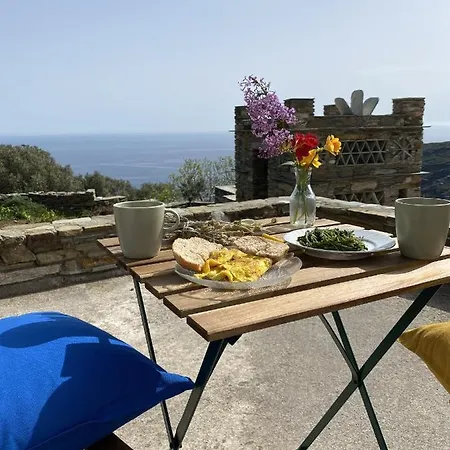 Andros Vineyard House With Sea View Apartment *