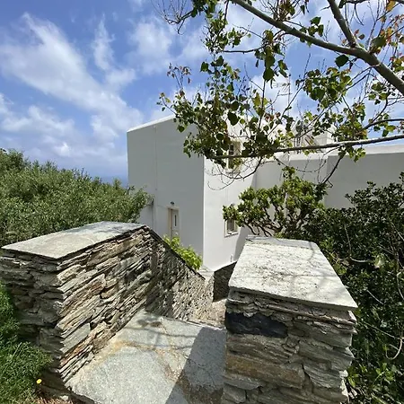 Andros Vineyard House With Sea View Sineti