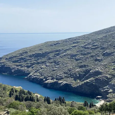 아파트 Andros Vineyard House With Sea View