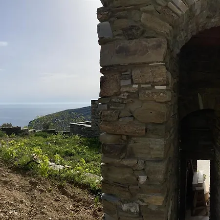 Andros Vineyard House With Sea View Sineti