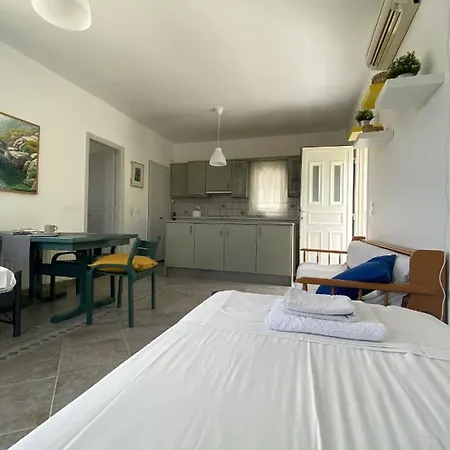 Andros Vineyard House With Sea View 아파트
