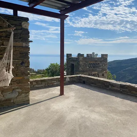 Andros Vineyard House With Sea View *